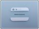 Vetrino superiore e inferiore iPhone 5 Bianco ORIGINALE
