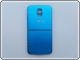 Cover Samsung Galaxy S5 Blu ORIGINALE