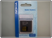 Nokia BP-6M Batteria 1100 mAh Con Ologramma Blister OEM Parts