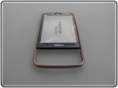 Cover Nokia N96 Anteriore Titanium ORIGINALE