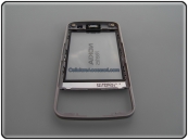 Cover Nokia N96 Anteriore Titanium ORIGINALE