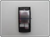 Cover Nokia X3-02 Touch and Type Centrale Dark Metal ORIGINALE