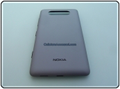 Cover Nokia Lumia 820 Cover Grigia ORIGINALE
