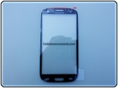 Vetro Samsung Galaxy S3 i9300 Blu + Biadesivo ORIGINALE