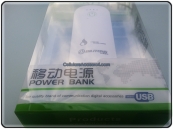 Power Bank 5600 mAh Caricabatteria Portatile Verde Bilitong