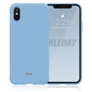 Custodia Roar iPhone X iPhone Xs jelly case light blue ORIGINALE