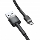 Baseus cavo dati Micro USB 2.4A 0.5mt cafule black