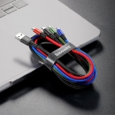 Baseus cavo dati 4in1 Micro USB, 2x Type-C, Lightning 3.5A 1,2 m