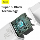 Baseus caricabatteria USB-C 20W super-si QC white