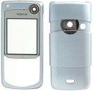 Cover Nokia 6680 Cover Blue Silver ORIGINALE